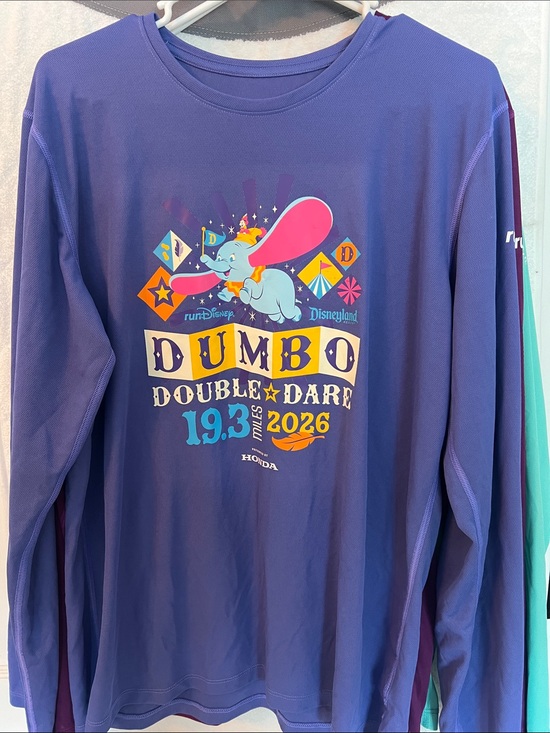 Disney Other - RunDisney 2026 Disneyland Dumbo Double Dare Challenge Running Tees